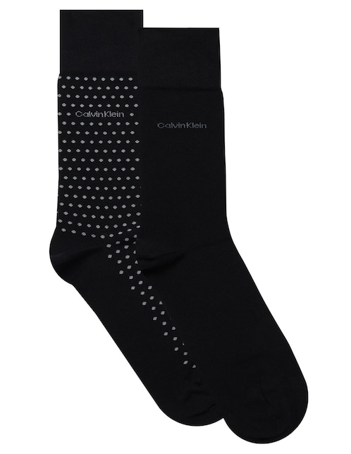 Set de calceta comfort de algodón para hombre 2 pares 1
