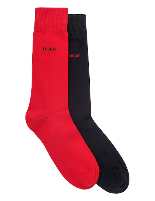 Set de calcetín HUGO de algodón para hombre 2 pares