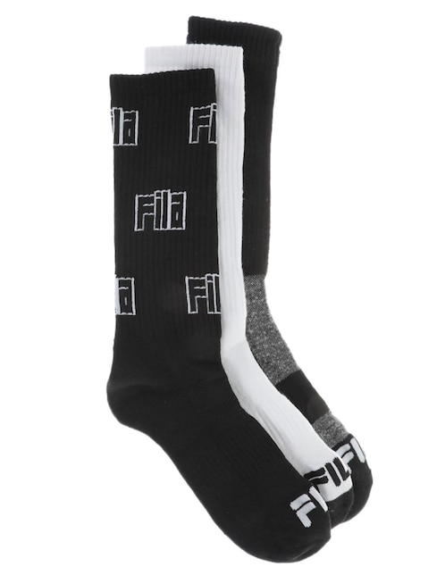 Set de calceta Fila de algodón para hombre 3 pares