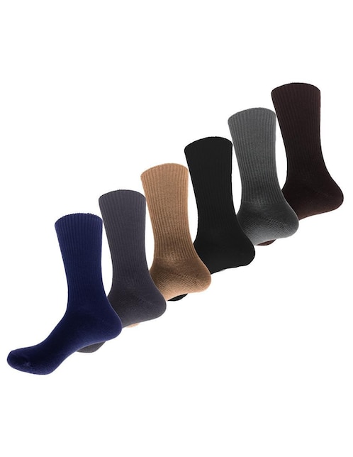Set de calcetín comfort para hombre 6 pares 1