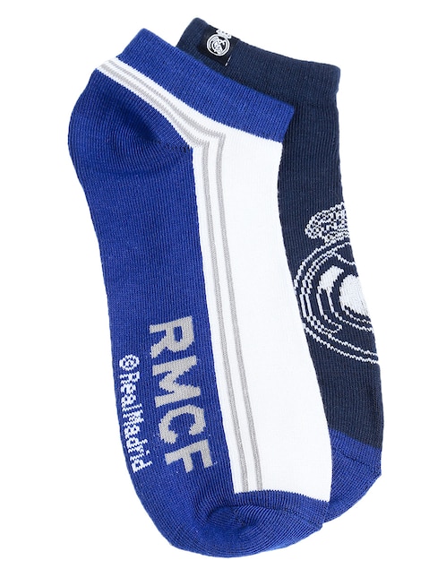 Set de tin comfort Real Madrid para hombre 2 pares
