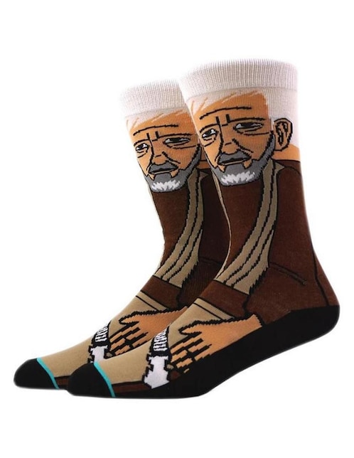 Calceta Obi Wan Kenobi transpirable Ventdepot de algodón para hombre