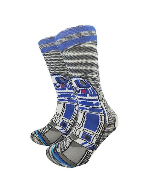 Calceta r2-d2 transpirable de algodón para hombre 1