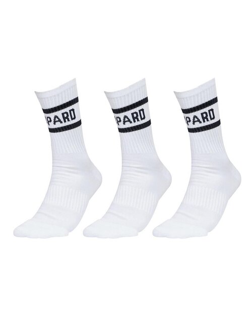 Set de calceta compresión de algodón para hombre 3 pares 1