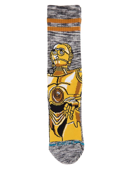 Calceta C-3PO comfort de algodón para hombre 1