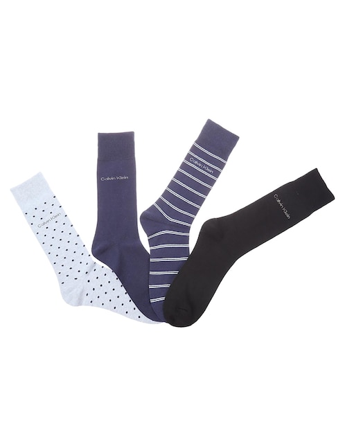 Set de calcetín stretch de algodón para hombre 4 pares 1
