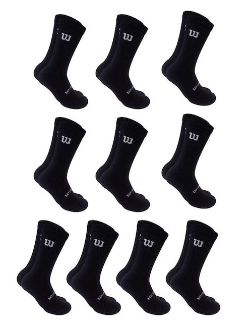 Calceta no aplica comfort wilson "de" poliéster "para hombre" 10 pares