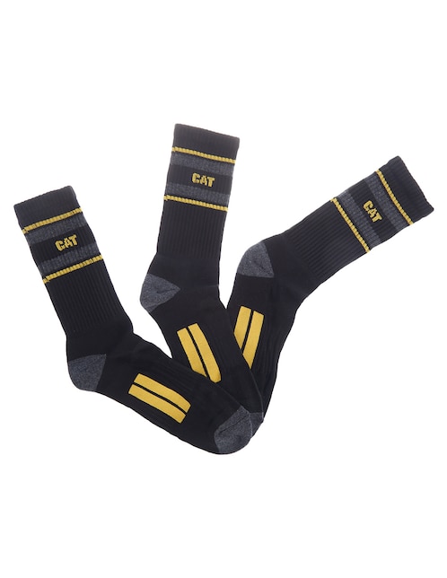 Calceta de algodón para hombre 3 pares 1
