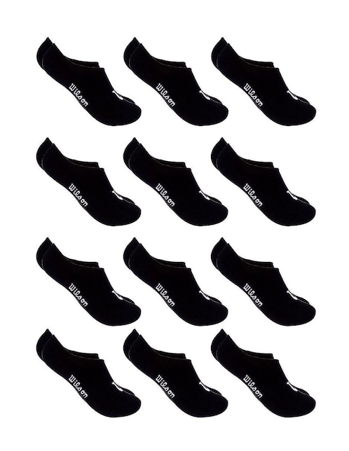 Protector de pie no aplica invisible wilson "de" poliéster "para hombre" 12 pares