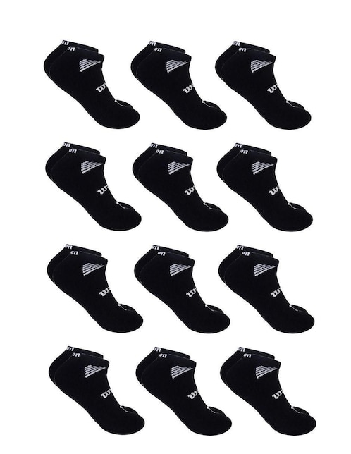 Tín no aplica comfort wilson "de" poliéster "para hombre" 12 pares