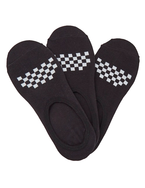 Set de tín comfort Vans de algodón para hombre 3 pares