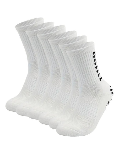 Set de calcetín antiderrapante de algodón para hombre 6 pares 1