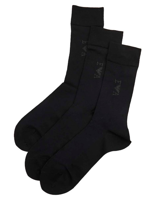 Set de calcetín de algodón para hombre 3 pares 1