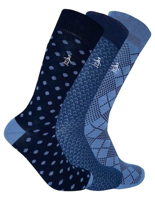 Set de calcetín de bambú para hombre 3 pares 1