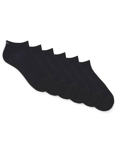 Set de tín Hugo de algodón para hombre 6 pares