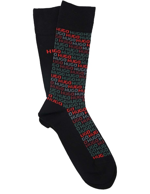 Set de calceta Hugo de algodón para hombre 2 pares