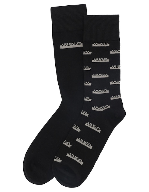 Set de calceta comfort de algodón para hombre 2 pares 1