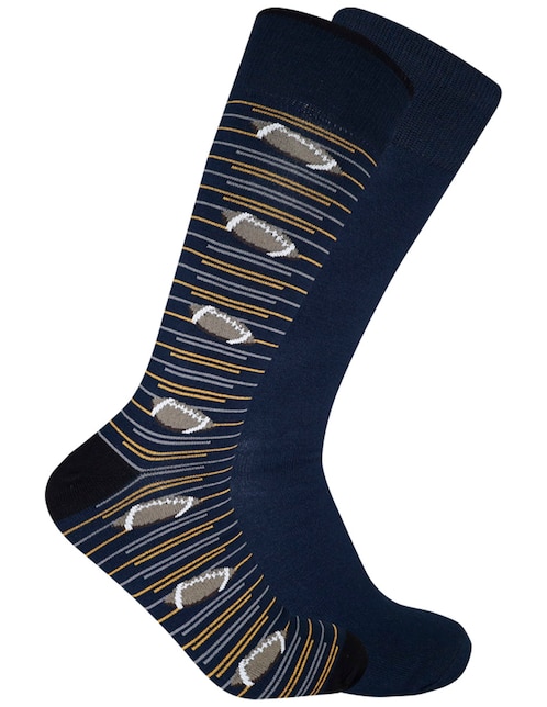 Set de calcetín de bambú para hombre 2 pares 1