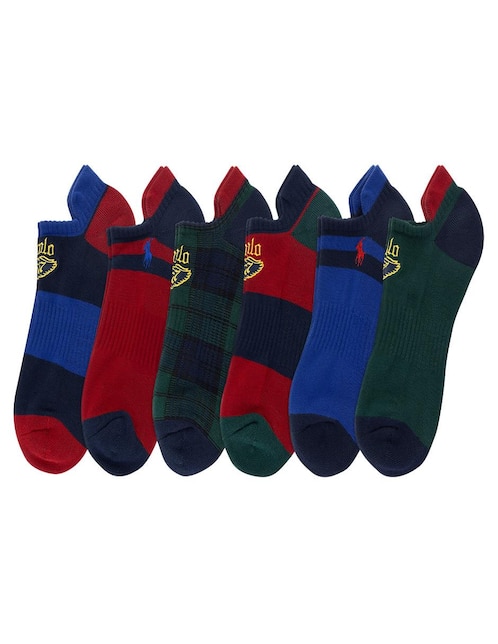 Set de tín Polo RL para hombre 6 pares