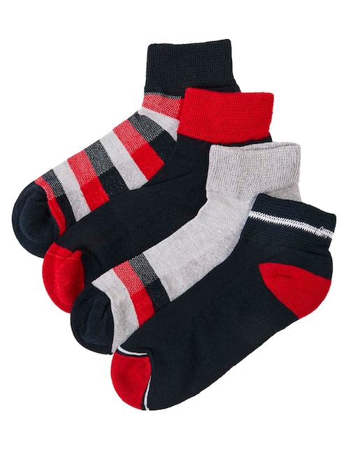 Set de tín diabético para hombre 4 pares 1