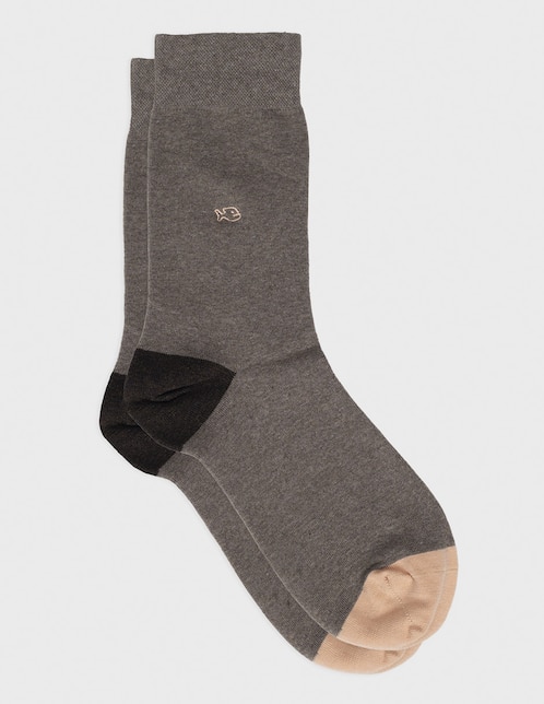Calcetín comfort de algodón para hombre 1