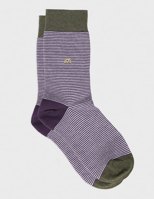 Calcetín comfort de algodón para hombre 1