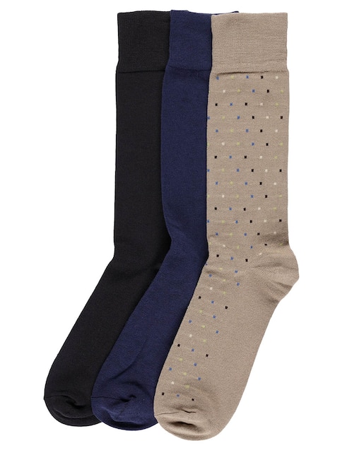 Set de calcetín de bambú para hombre 3 pares 1