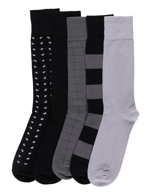 Set de calcetín de bambú para hombre 5 pares 1