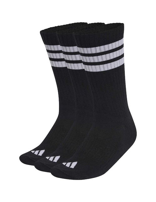 Set de calceta comfort Adidas para hombre 3 pares