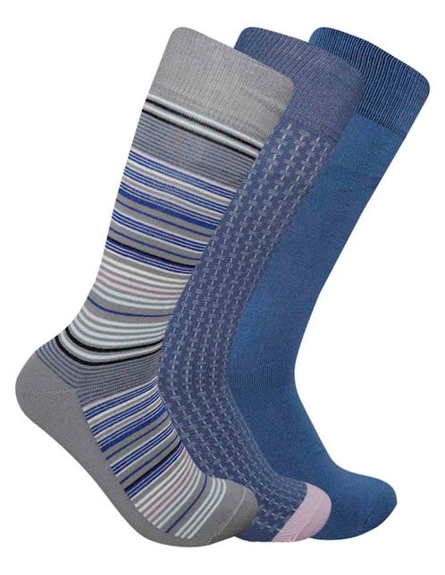 Set de calcetín de bambú para hombre 3 pares 1