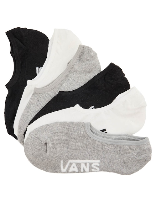 Set protector de pie Vans de algodón para hombre 6 pares