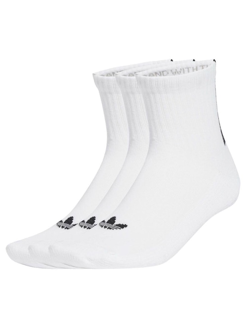 Set de calceta de algodón para hombre 3 pares 1