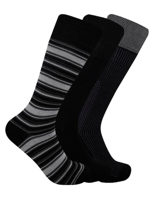 Set de calcetín de bambú para hombre 3 pares 1