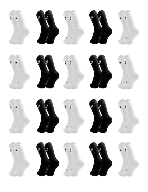 Calceta comfort para hombre 20 pares 1