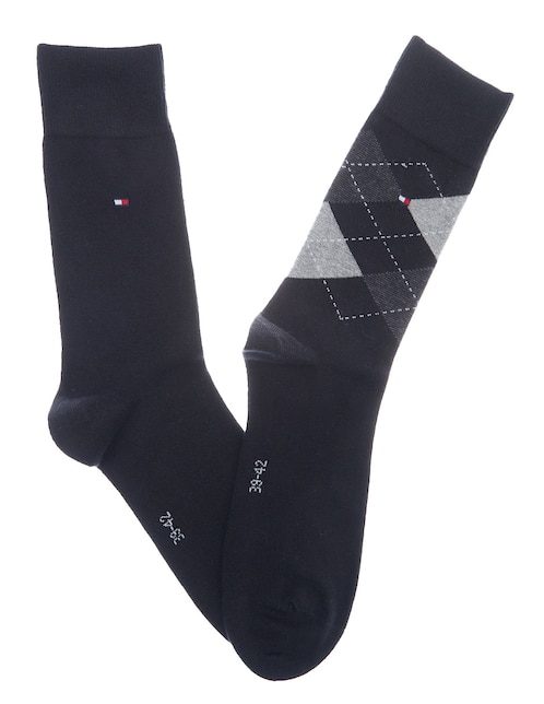 Set de calceta comfort de algodón para hombre 2 pares 1