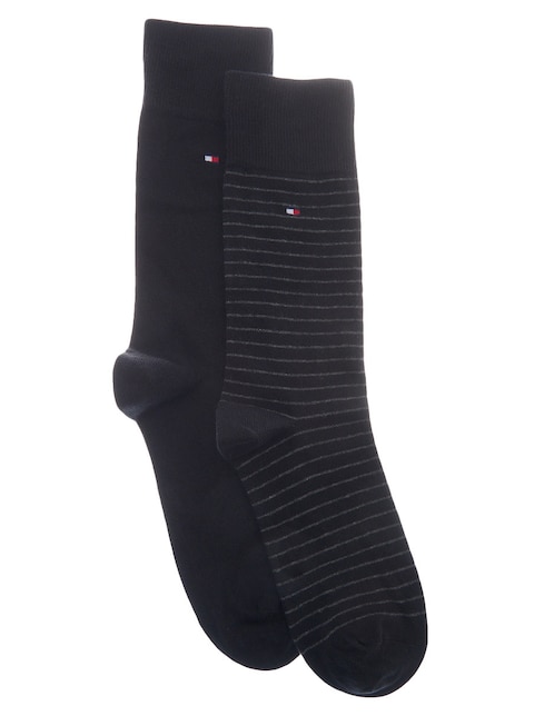 Set de calceta transpirable de algodón para hombre 2 pares 1