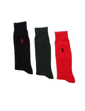 Set De Calcetín Polo Ralph Lauren Para Hombre 3 Pares