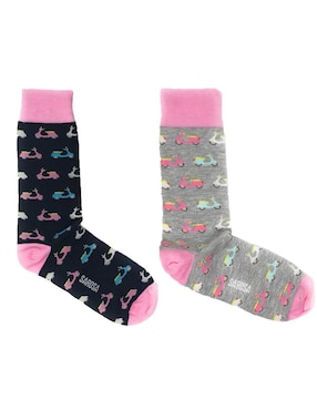 Set de calcetín Sarosa de algodón para hombre 2 pares