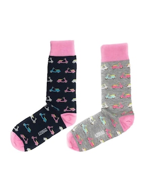 Set de calcetín Sarosa de algodón para hombre 2 pares