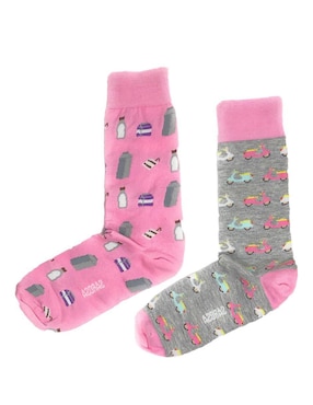Set de calcetín Sarosa de algodón para hombre 2 pares