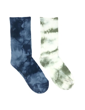 Set de calcetín comfort Sarosa de algodón para hombre 2 pares