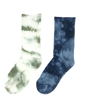 Set de calcetín comfort Sarosa de algodón para hombre 2 pares