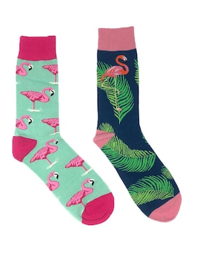 Set de calcetín Sarosa de algodón para hombre 2 pares