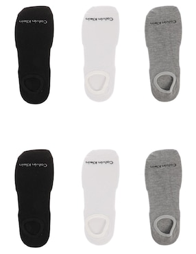 Set protector de pie Calvin Klein para hombre 6 pares