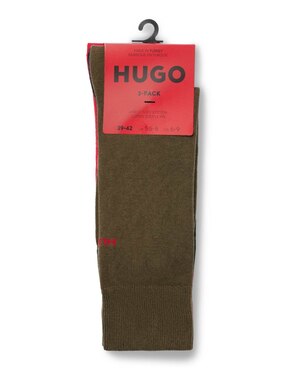 Set de calcetín comfort Hugo de algodón para hombre 3 pares