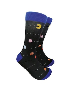 Calceta Pac Man transpirable Ventdepot de algodón para hombre