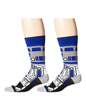 Calceta r2-d2 transpirable Ventdepot de algodón para hombre