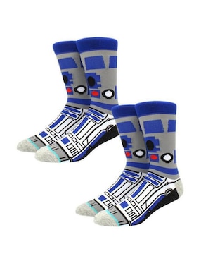 Calceta r2-d2 transpirable Ventdepot de algodón para hombre