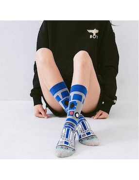 Calceta r2-d2 transpirable Ventdepot de algodón para hombre