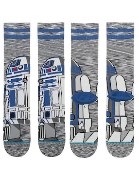 Calceta r2-d2 transpirable Ventdepot de algodón para hombre